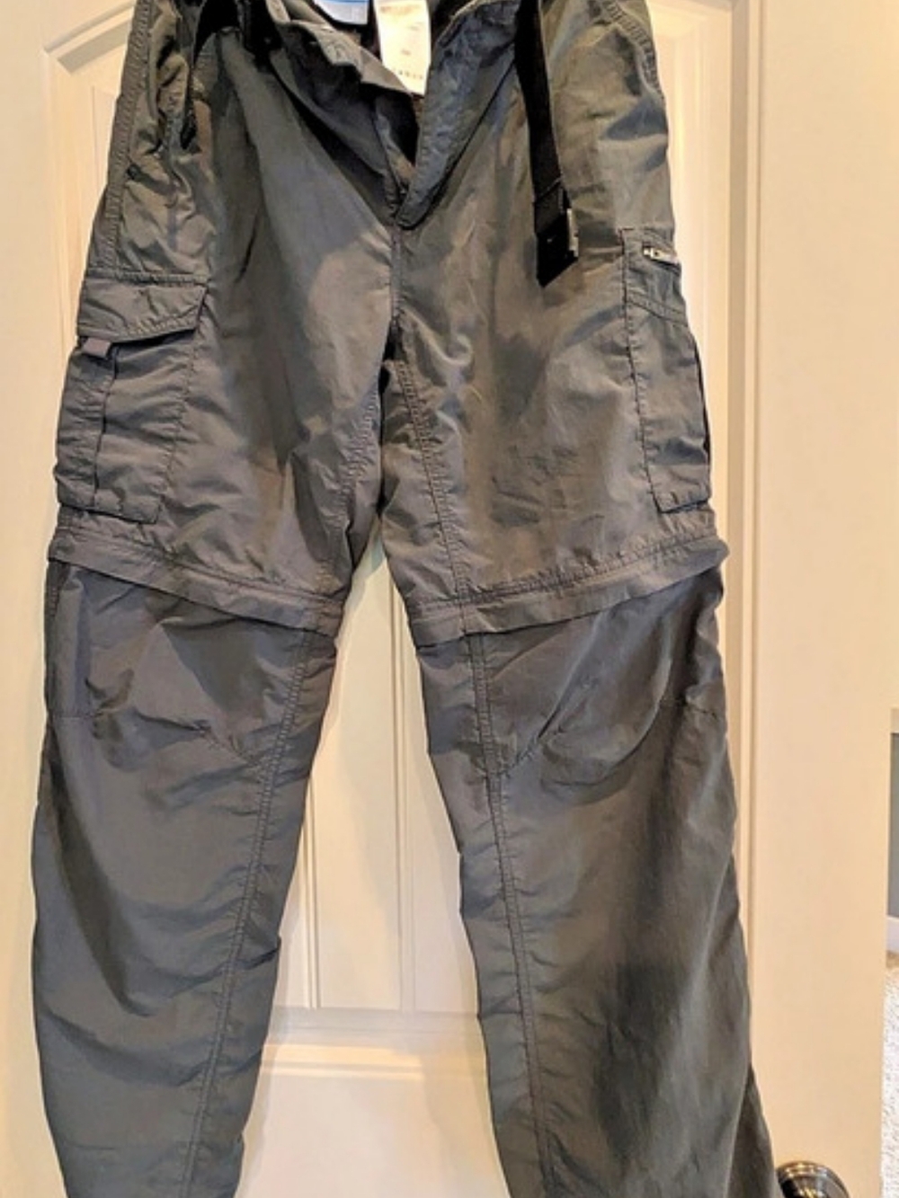Columbia Silver Ridge Convertible Pants Men's Dark Gray Waist 32